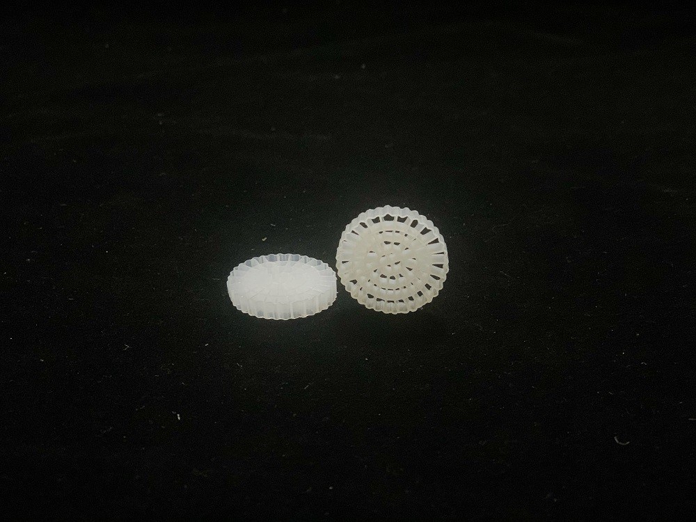 HDPE 25X4mm Plastic Media For Wastewater Treatment