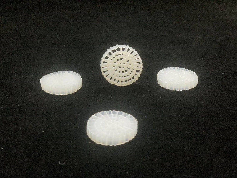 25X12mm Moving Bed Biofilm Reactor Media Fish Pond