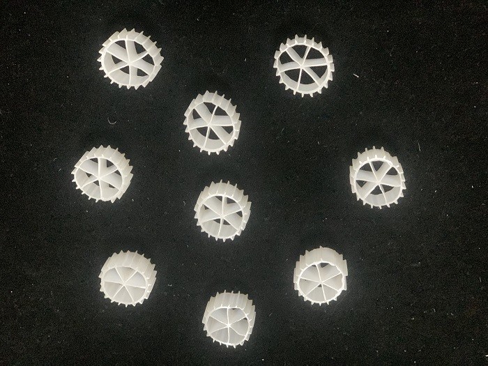 White Virgin HDPE 10X7mm K2 Filter Media Aquaculture