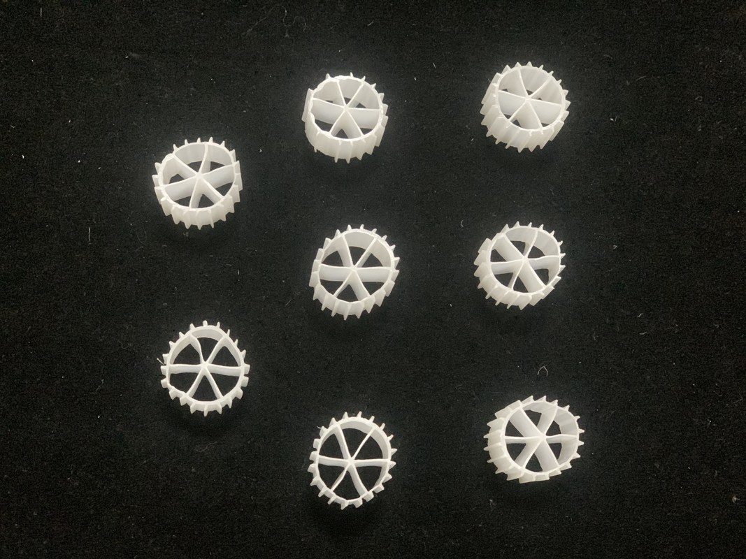 MBBR HDPE 16mmX10mm Biological Filtration Media ISO9001