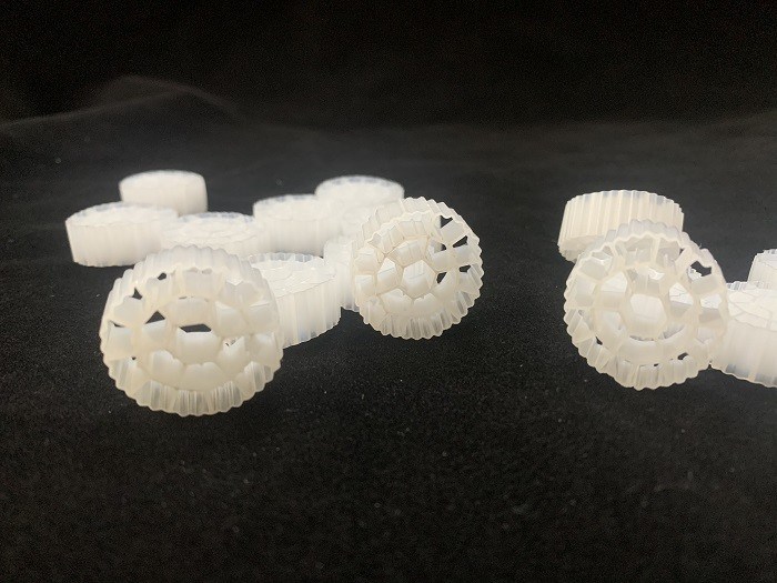 Y5 White Kaldnes K1 25X4mm MBBR Carrier Media Virgin HDPE