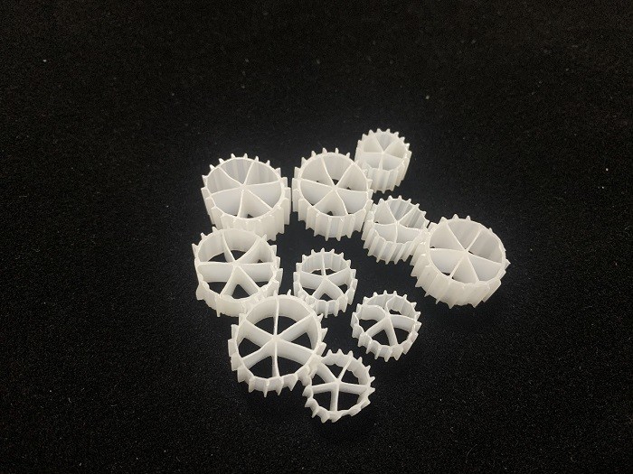 100% Virgin HDPE K1 Kaldnes Bio Media 4 Rooms 11X7mm