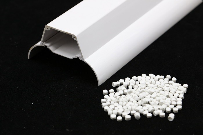 25kgs/Bag Extrusion Profile PVC Plastic Granules FDA